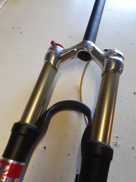 Manitou  Minute forks 26”  120mm Air Suspension. For Spares or Repair.