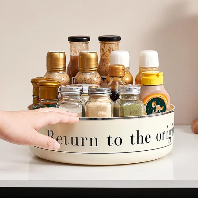 Home Desktop Rotating Organizer Durable Desktop Rotating Organizer For Kitchen