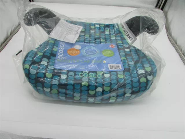 Cosco Rise Backless Booster Car Seat, Dots C-33