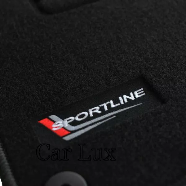 Alfombrillas alfombras para AUDI A4 B6 B7 Velour desde 2000- SPORTLINE EDITION