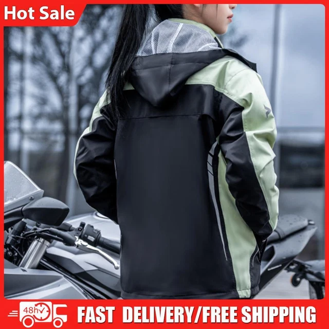 SULAITE Copripioggia 4 Taglie Attrezzatura Equitazione Moto Traspiranti Uomo Donna