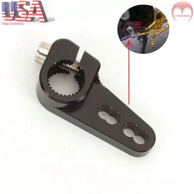 For Ducati 1098 696 749 848 CNC Rearset Footpegs Gear Shift Rod Arm Link Adapter