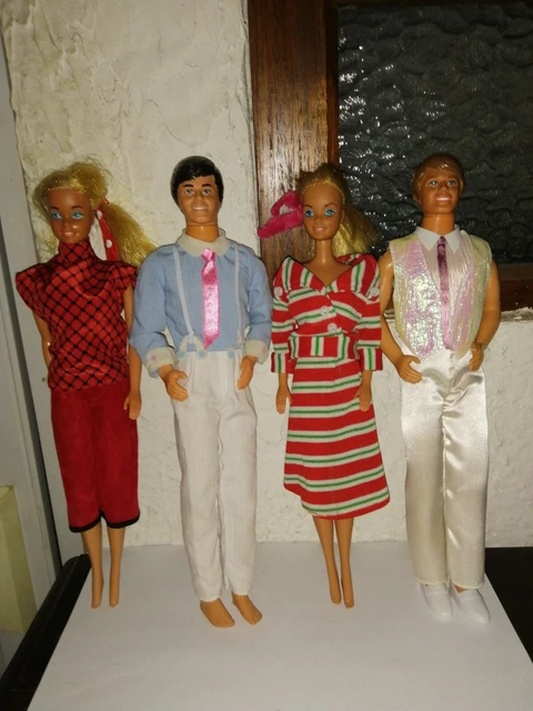 Lot De 7 Poupées Barbie Et Baby Barbie (Mattel) - Occasion - Origine Indonésie