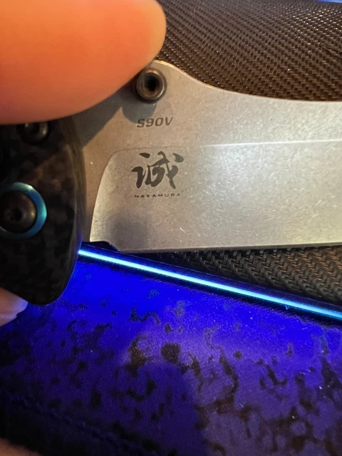 Benchmade 484-1 Nakamura AXIS S90V Carbon Fiber *Discontinued*