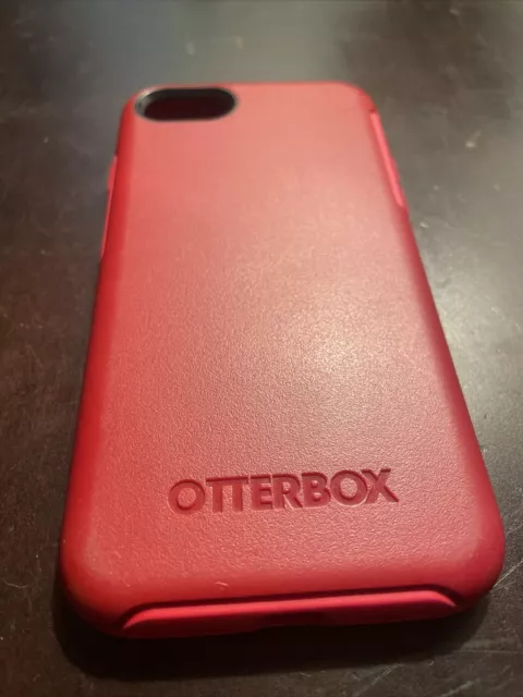 Genuine OtterBox Symmetry Series for Apple iPhone SE 2020 2nd Gen Rosso Corsa