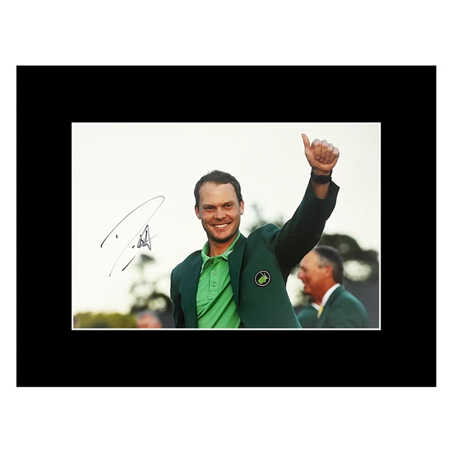 Autograph Danny Willet Photo Display 16x12 - Masters Champion 2016 +COA