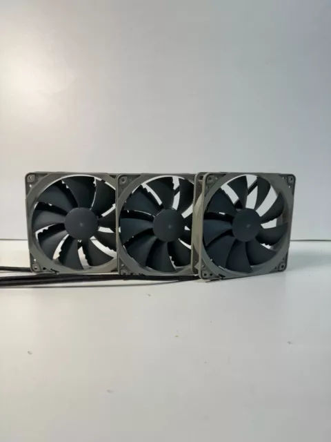 3 x Noctua NF-P12 redux-1300 PWM Quiet Fan 4-Pin 1300 RPM 120mmx25mm