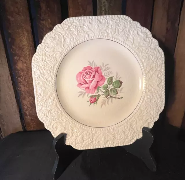 Lord Nelson Ware Elijah Cotton Ltd. Large Cake Plate - Country Garden Design