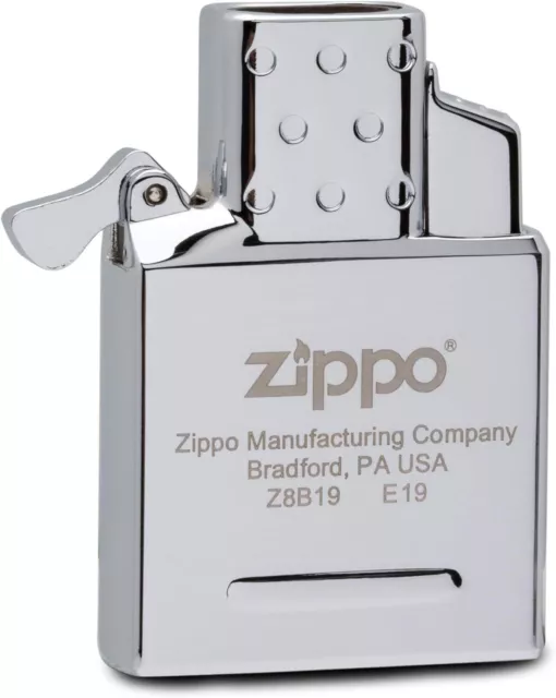 Accendino Zippo a Gas ricaricabile antivento metallo originale Made In USA 65827 3