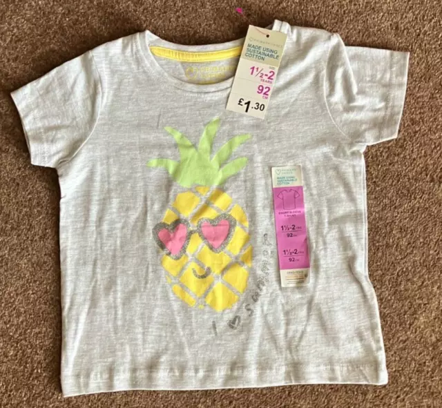 T-shirt bambina 18/24 mesi - Primark - nuova con etichette