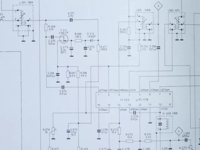 Service Schematics for Bang Olufsen Beomaster 4000