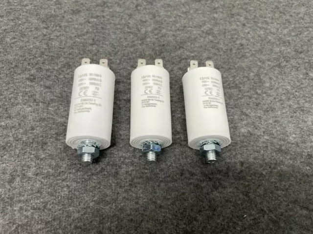 Motorkondensatoren Set für Revox B77 PR99  A77 1x 3,5μF &  2x 4,5μF  NEU