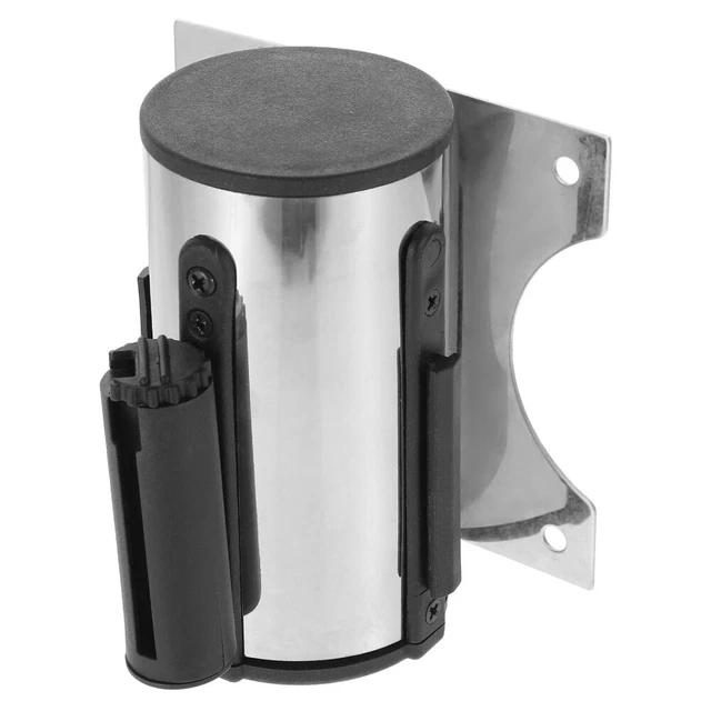 RETRACTABLE CAUTION TAPE Wall Mounted Stanchions No Punching £17.23