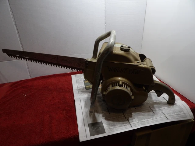 Vintage "Wright Saw"  Gas Power Reciprocating Saw ( Parts Only )