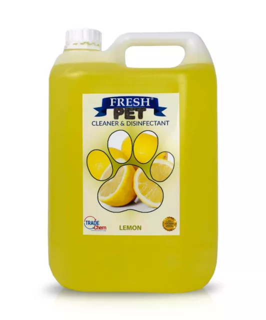 Spray Kennel Cleaner citron 250 ml, pack de désinfectant 1 L & 5 L frais pour animaux de compagnie® 3