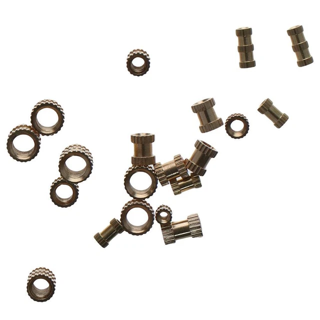 330 Pcs Knurled Threaded Insert  3D Prints and More Projects