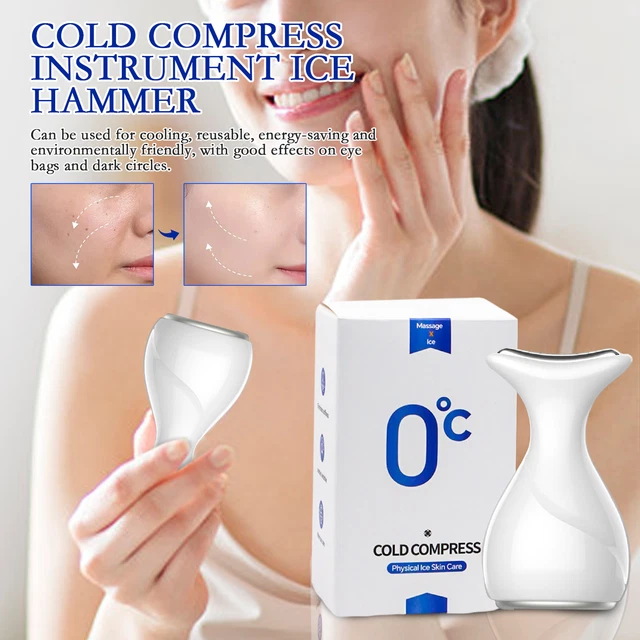 Facial Massager Ice Muscle Instrument Handheld Ice Compressor Ice Hammer Device 3