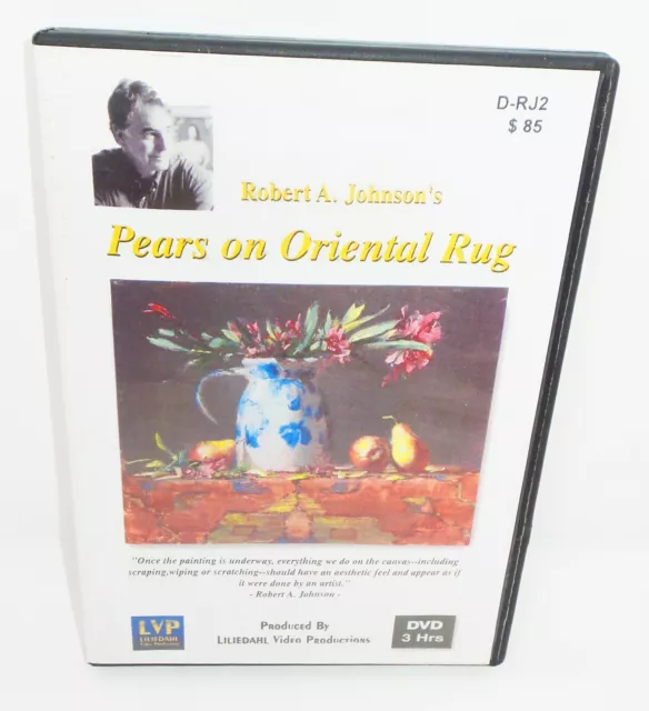 Pears on Oriental Rug DVD- Robert A Johnson's 3 Hour Workshop Painting!