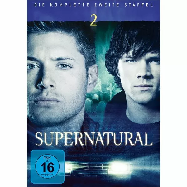 DVD DVD * Supernatural - Staffel 2 (Box Set / 6 Discs) - Jared Padalecki, Jensen