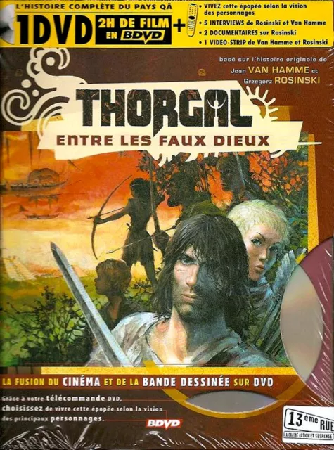 Thorgal - Entre Les Faux Dieux - Livre + DVD - Seven Sept