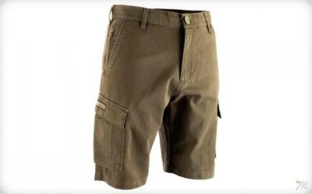 Nash COMBAT SHORTS Bermuda Khaki Stil Cargo Karpfenangeln