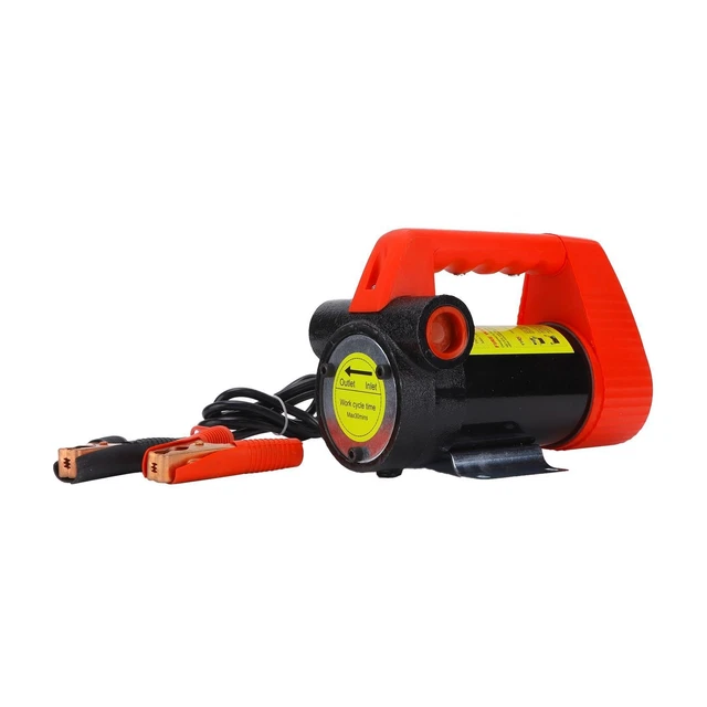 Diesel Fuel Transfer Pump Portable Electric Heavy Duty Vehicle Cast Iron DC 12V