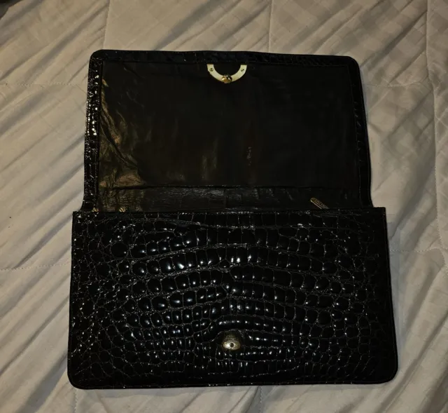 Lanvin Womens Genuine Alligator Skin Handbag Shoulder Bag Genuine !!!!