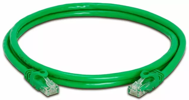 1m GREEN Network Cable Ethernet CAT5 CAT5e UTP Gigabit LAN Patch Cord Short