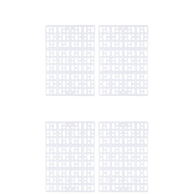 4 pcs Laufstall Utility Durable Kunststoff Matten Laufstall Für Käfig