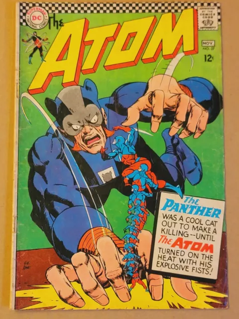 THE ATOM #27 (DC:1966) Gil Kane Gardner Fox Panther Gang VG- (3.5)