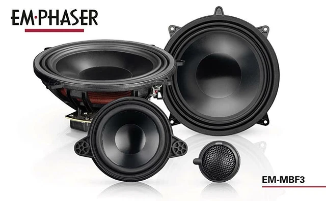 Emphasizer B-STOCK EMPHASIZER EM-MBF3 Speaker Front System For Mercedes Sprinter ...