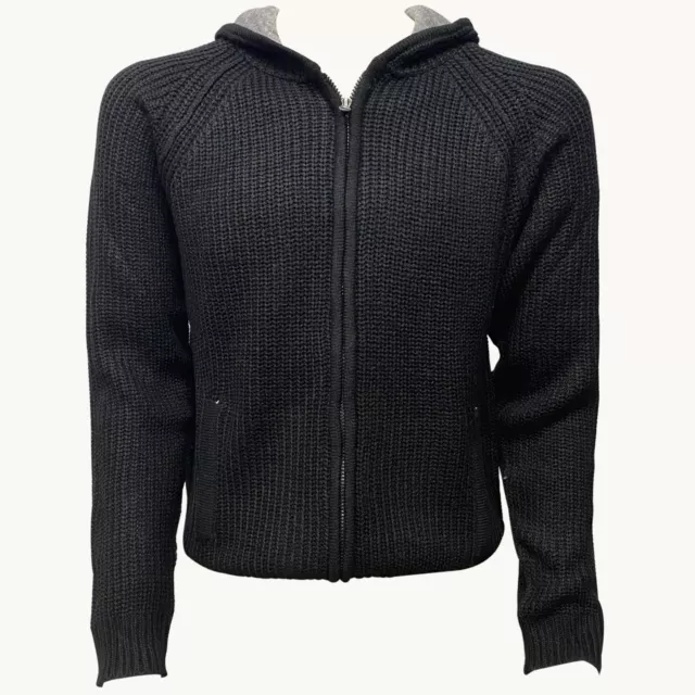 Versace 19.69 maglione con zip e cappuccio cod.18602 Nero € 140,00