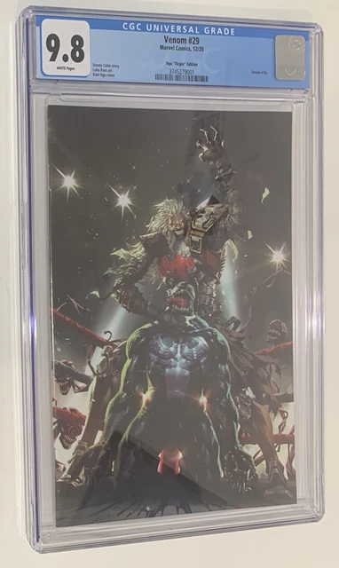 Marvel Venom #29 Kael Ngu WWE Wrestling Variant Virgin Cover Grade 9.8 CGC Comic
