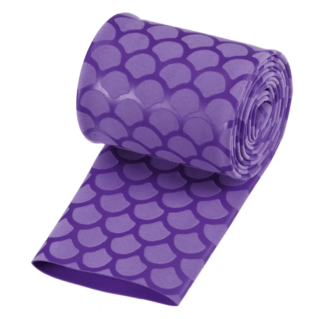 Calore Restringimento Guaina Tubo Manicotto 63mm Piatto 3.3Pollici Viola