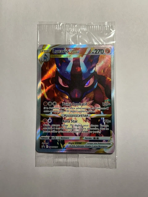 Coffret 10 Cartes Pokémon Ultraboost - Lucario VSTAR SWSH291 Inclus, Français, Cartes Neuves Officielles