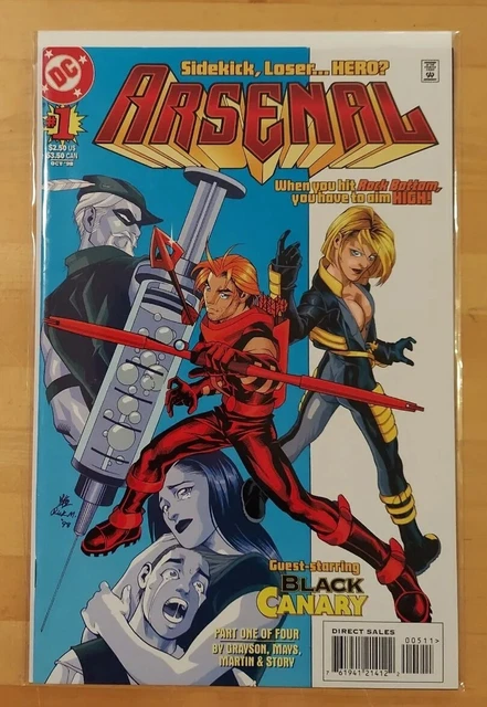 Arsenal #1 - DC Comics - 1998 - Green Arrow Black Canary