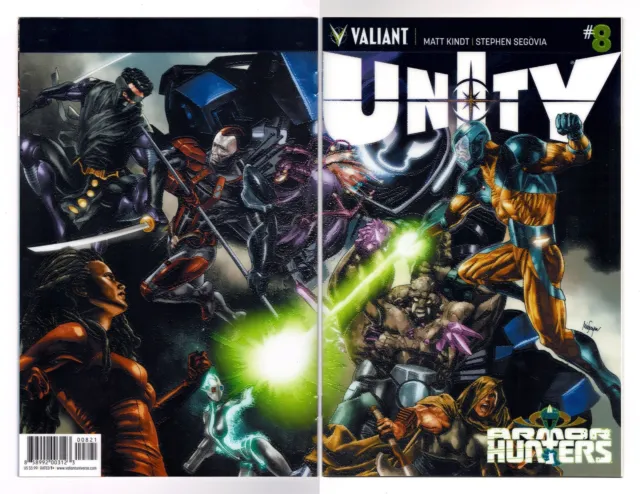 Unity (2013) #8 Suayan Chromium Variant Bagged Boarded Valiant Comics Vei Nm