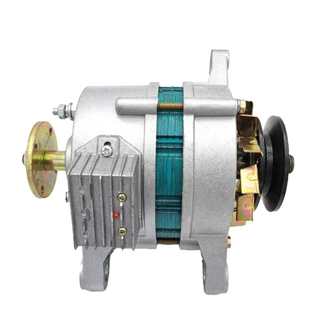 Generador síncrono imán permanente sin escobillas 1200 W bajas RPM carga de CA/CC