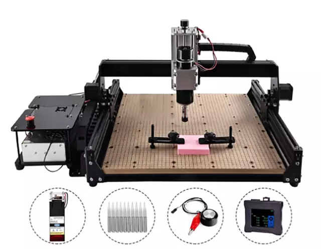 DIY 500W Axe CNC Routeur Machine 4540 3 Axes Fraisage Bois Métal Acrylique MDF