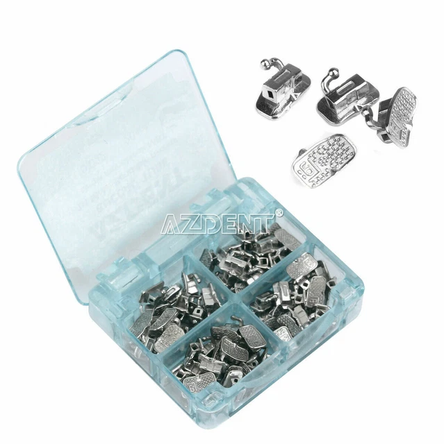 Dental Orthodontic MIM Single Buccal Tube Bonding 1st Molar MBT 0.022 Non-Con