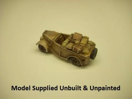 Resin British Humber Heavy Utility Staff Car with load - 1/72 20mm Scale - 20B08