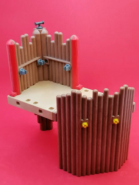 Pièce Playmobil 4433 - Colonne De Soutien En Bois Pour Forteresse Viking - Occasion