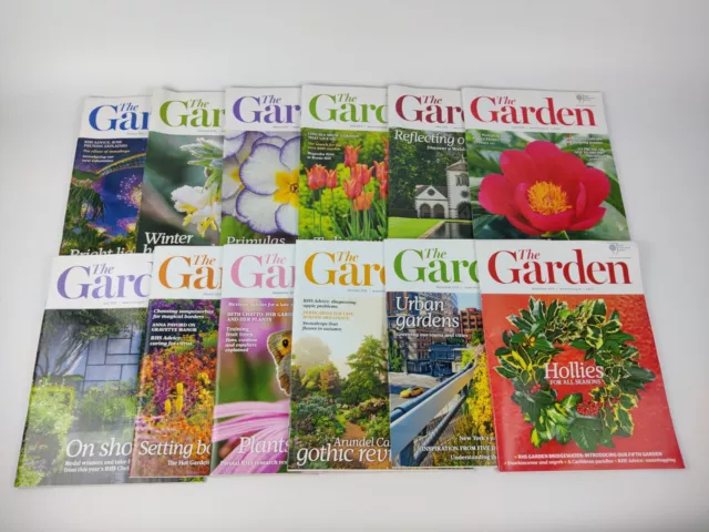 RHS The Garden Magazine - Jan - Dec 2015 Full Year Royal Horticultural Society
