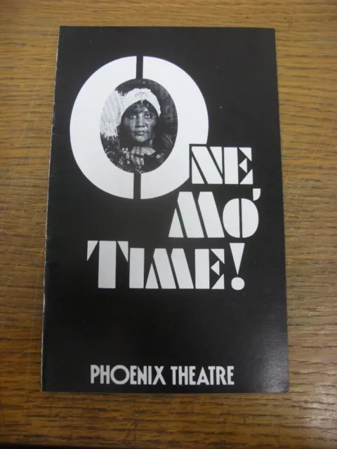 1981 Theatre Programme: One Mo' Time!, The great New Orleans Musical [At Phoenix