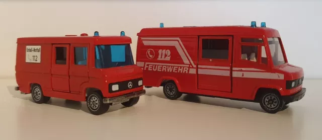 Siku Super Serie 2011/1911, Mercedes Feuerwehr, Vitrinenmodelle