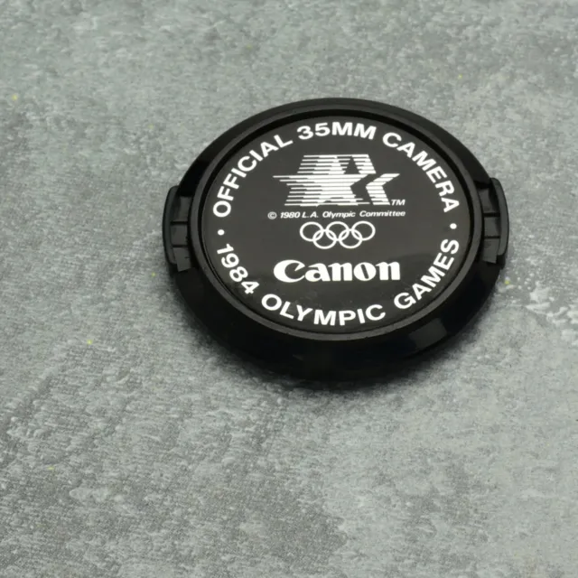 Gorra de lente frontal a presión genuina Canon FD 1984 C 52 mm (#2011)
