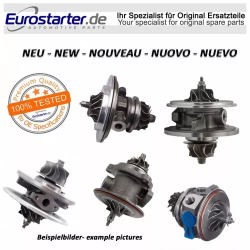 1* Rumpfgruppe Turbolader Nuovo - Oe-Ref. 14411Vk50B_Coreassy Per Renault-Nissan