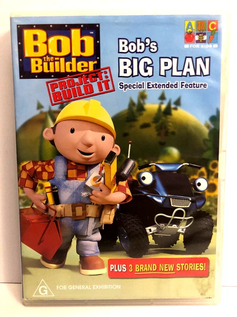 BOB THE BUILDER. Bob's Big Plan. Abc For Kids Dvd £1.88 - PicClick UK