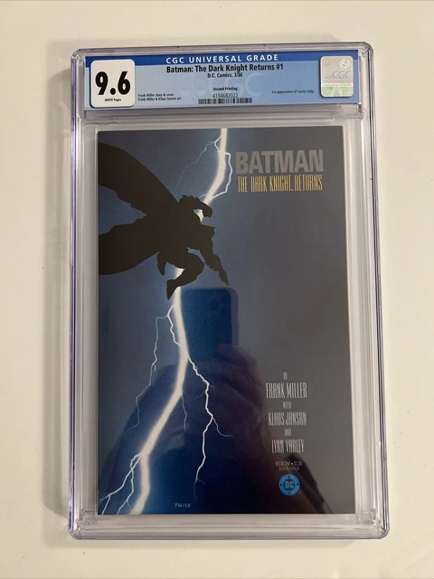 Batman: The Dark Knight Returns #1, CGC 9.6 NM+, White Pages, 2nd Printing