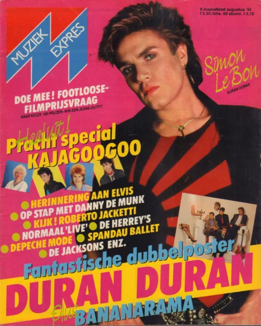 Muziek Expres 1984 # 342 - Duran Duran/Kajagoogoo Special/Jacksons/Normaal